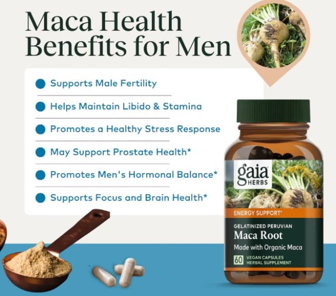 Maca Root Benefits for Men