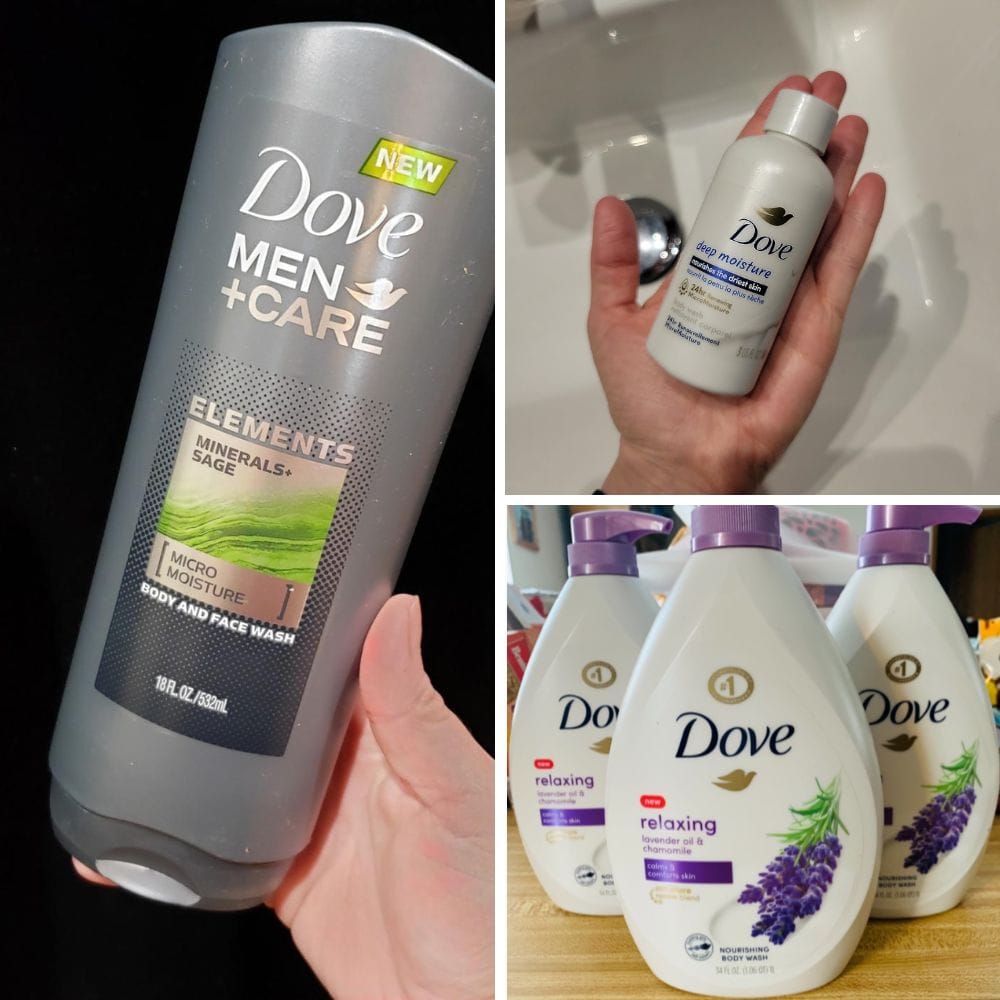 best smelling dove body wash