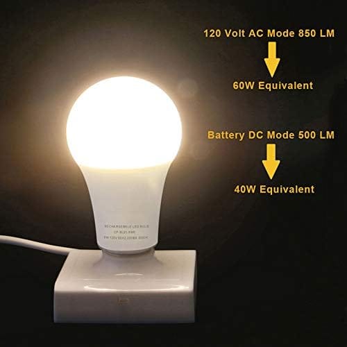 What Are Rechargeable Light Bulbs