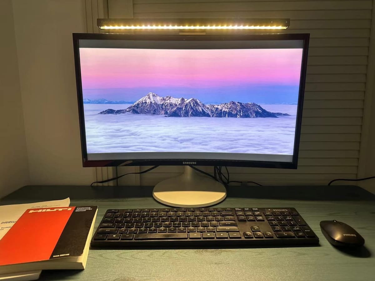 Monitor Light Bar Purpose