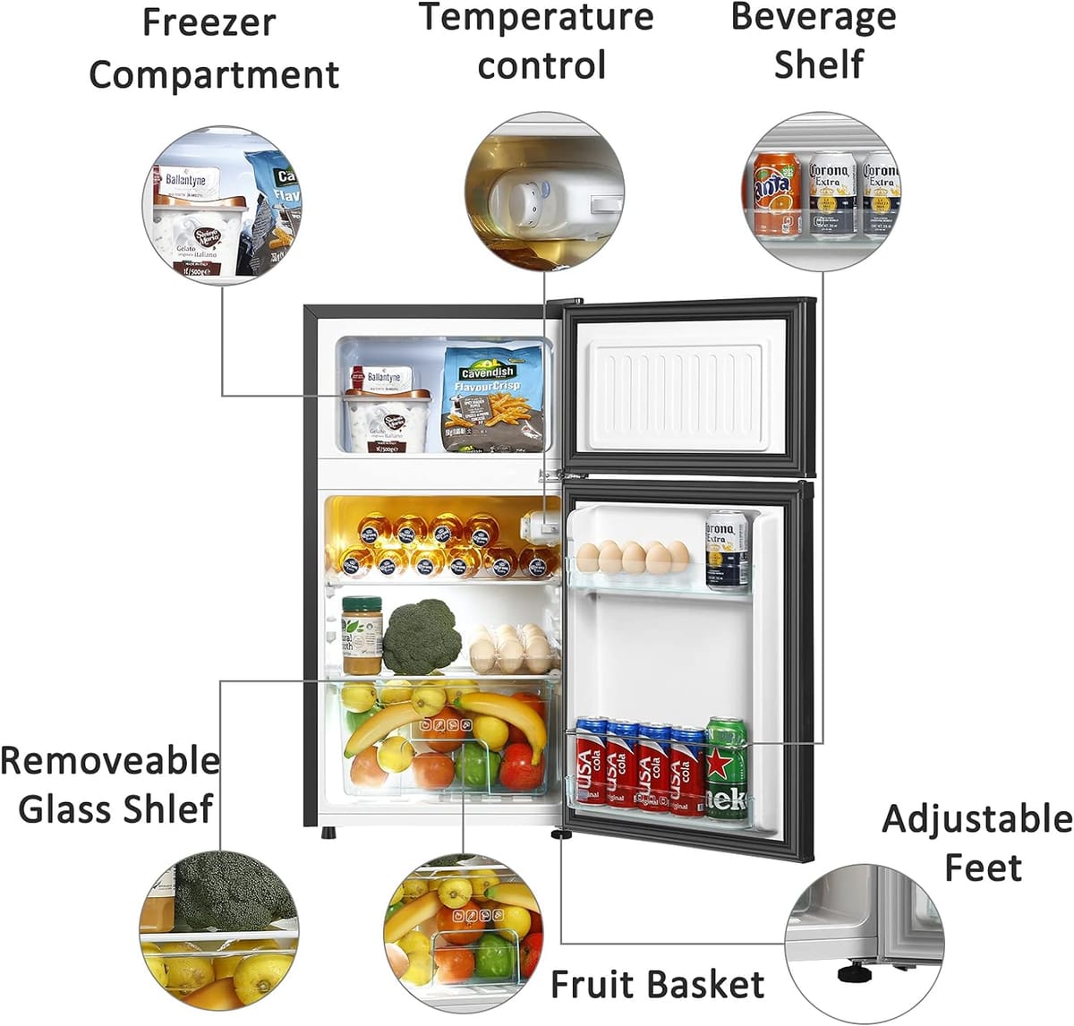 Bedroom Mini Fridges